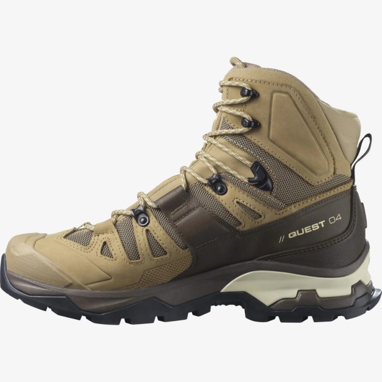 Olive Salomon Quest 4 GTX Men's Hiking Boots | IE BP9146